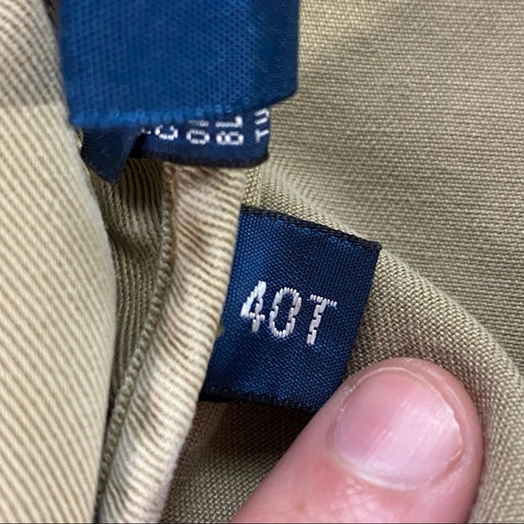 POLO Ralph Lauren Shorts Mens 40T Cargo Khaki Classic Chino Flat Front Cotton. - Picture 5 of 7